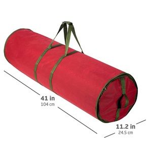 Christmas Wrapping Paper Storage Bag - Fits 14 to 20 Standard Rolls Upto 40"